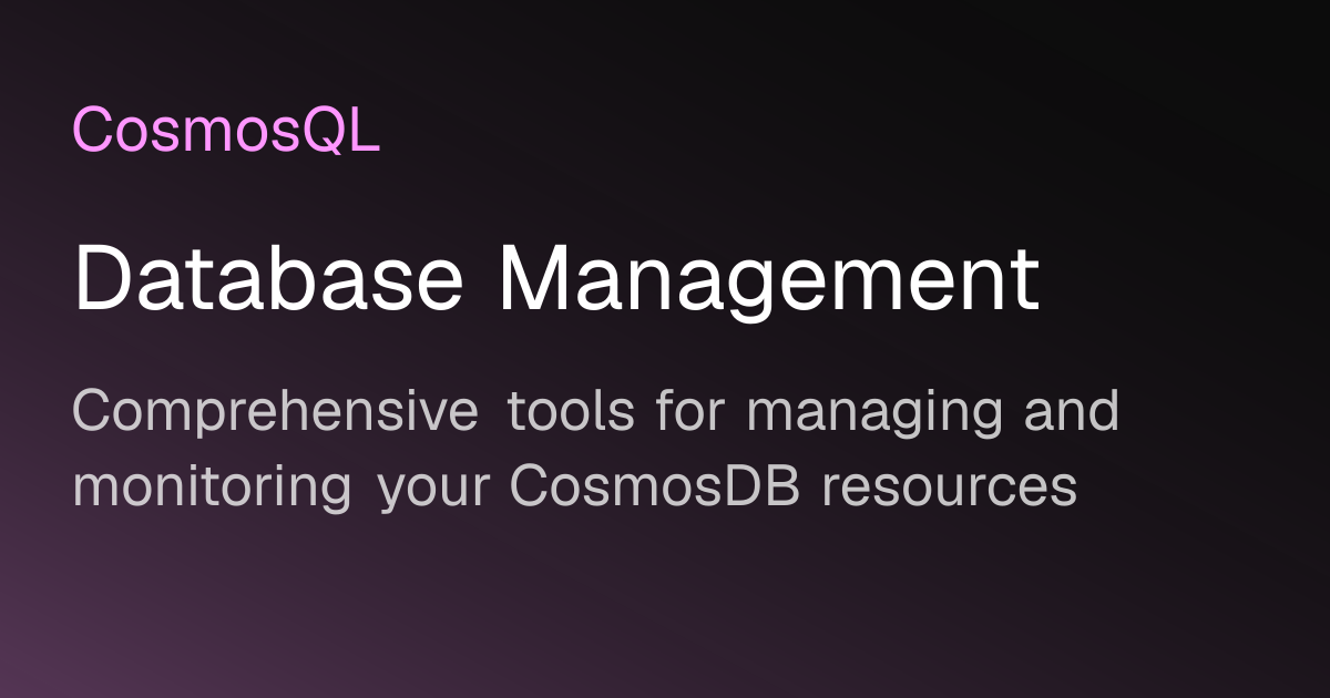 Database Management